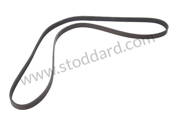 99610215192 - Grooved Poly-Rib Serpentine Belt For Non-A/C 996 GT3 And 997 GT3 Cars. 6pk 1868lb for Porsche 996 Gt3 / Gt3-1 &bull; 2000 &bull; 996 Gt3 &bull; Coupe &bull; Manual Gearbox, 6 Speed
