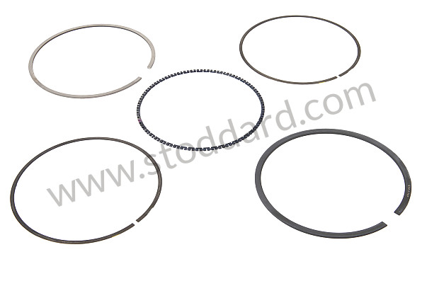 99610305302 - SET OF PISTON RINGS for Porsche 996 &bull; 1999 &bull; 996 Carrera 4 &bull; Coupe &bull; Automatic Gearbox