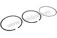 SET OF PISTON RINGS