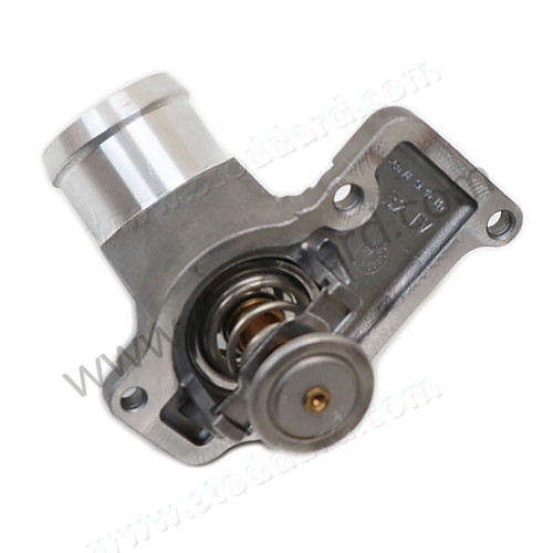 99610601359 - Engine Coolant Thermostat And Cover For 996 997 Boxster And Cayman To 2008 996.106.013.59 for Porsche 