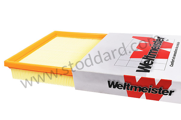99611013171 - Air Filter Cartridge For 996 997 Turbo And Gt2 GT3 2001-2008 996.110.131.71 for Porsche 996 Gt3 / Gt3-1 &bull; 2000 &bull; 996 Gt3 &bull; Coupe &bull; Manual Gearbox, 6 Speed