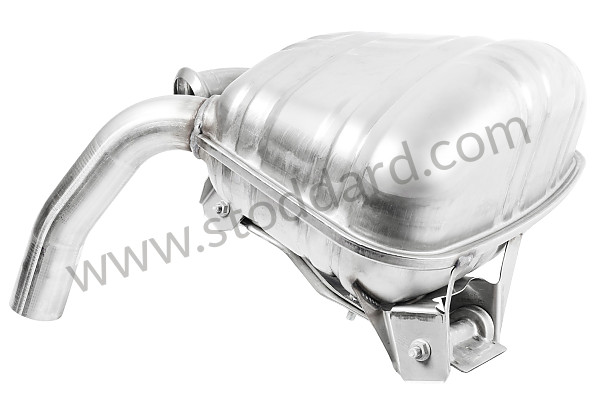 99611112170 - MUFFLER for Porsche 996 &bull; 2001 &bull; 996 Carrera 2 &bull; Cabrio &bull; Manual Gearbox, 6 Speed