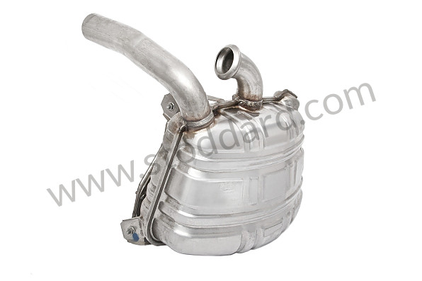 99611112170 - MUFFLER for Porsche 996 &bull; 2001 &bull; 996 Carrera 2 &bull; Cabrio &bull; Manual Gearbox, 6 Speed