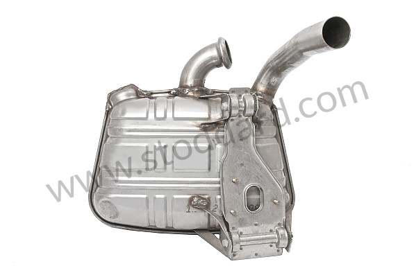 99611112170 - MUFFLER for Porsche 996 &bull; 2001 &bull; 996 Carrera 2 &bull; Cabrio &bull; Manual Gearbox, 6 Speed
