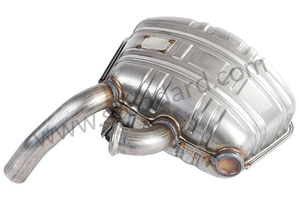 99611112270 - MUFFLER for Porsche 996 &bull; 2000 &bull; 996 Carrera 2 &bull; Cabrio &bull; Manual Gearbox, 6 Speed