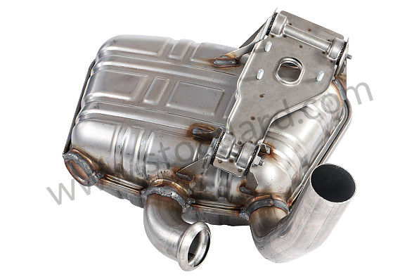 99611112270 - MUFFLER for Porsche 996 &bull; 2000 &bull; 996 Carrera 2 &bull; Cabrio &bull; Manual Gearbox, 6 Speed