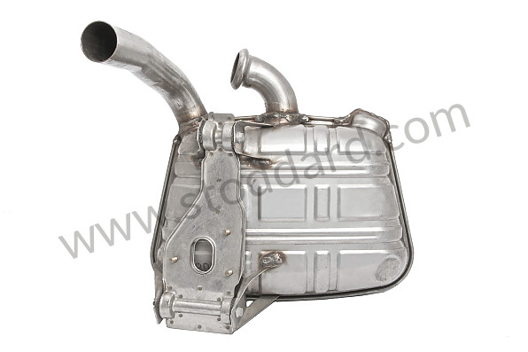 99611112270 - MUFFLER for Porsche 996 &bull; 2000 &bull; 996 Carrera 2 &bull; Cabrio &bull; Manual Gearbox, 6 Speed