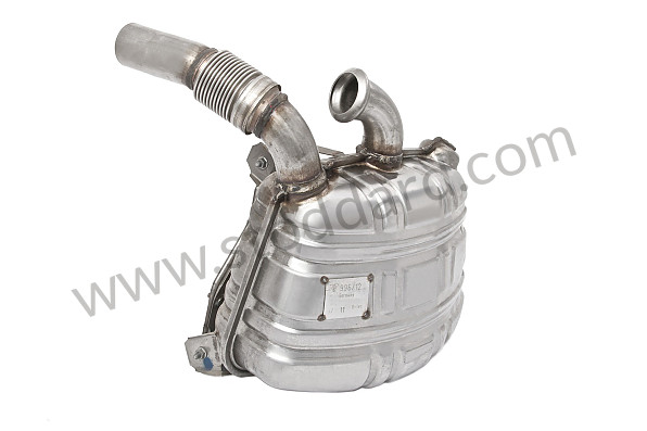 99611113176 - MUFFLER for Porsche 996 &bull; 2000 &bull; 996 Carrera 4 &bull; Coupe &bull; Automatic Gearbox