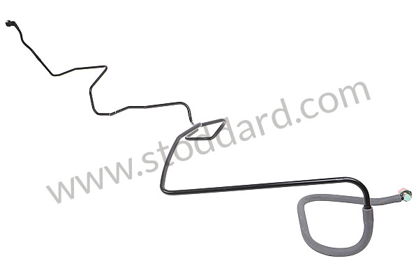 99620126508 - FUEL LINE for Porsche 996 &bull; 1998 &bull; 996 Carrera 2 &bull; Cabrio &bull; Manual Gearbox, 6 Speed