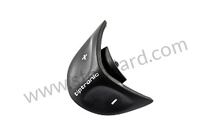 LEVER black / black (01C) / LEFT / OPTION: SYTEERING WHEEL WITH TIPTRONIC CONTROL (Option code: M432), OPTION: 3 SPOKE AIRBAG STEERING WHEEL (Option code: M436) (9963478360201C)