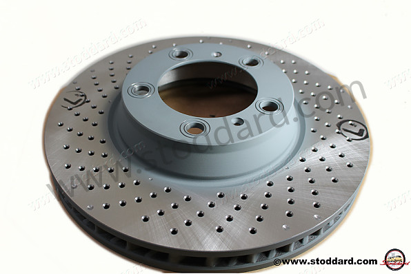99635140904 - Sebro Brake Disk Rotor Front Left For 996 997 2001-2012 for Porsche 997 05-08 &bull; 2005 &bull; 997 C2S &bull; Coupe &bull; Automatic Gearbox