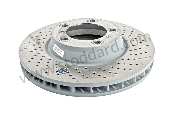 99635141005 - BRAKE DISC for Porsche 997 09-12 &bull; 2012 &bull; 997 C2 Gts &bull; Cabrio &bull; Manual Gearbox, 6 Speed