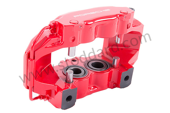 99635142611 - FIXED CALLIPER for Porsche Boxster 986 97-04 &bull; 2000 &bull; Boxster S 3.2 &bull; Cabrio &bull; Manual Gearbox, 6 Speed