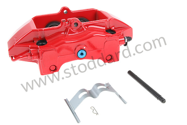 99635142910 - FIXED CALLIPER for Porsche 997 09-12 &bull; 2010 &bull; 997 C2S &bull; Cabrio &bull; Manual Gearbox, 6 Speed