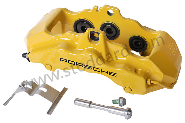 99635143131 - FIXED CALLIPER for Porsche 996 Turbo &bull; 2001 &bull; 996 Turbo Gt2 &bull; Coupe &bull; Manual Gearbox, 6 Speed