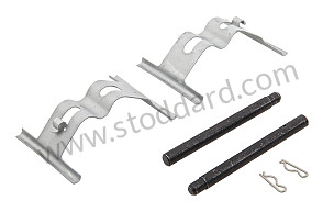 Brake Pad Retainer Kit for 996 997 Boxster Cayman  (99635195901)