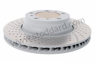 Sebro Brake Disc Rotor Rear Left 996 997 2001-2012 2 Versions available for this part (Several versions available)