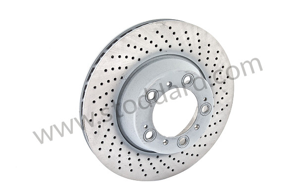 99635240602 - Sebro Brake Disc Rotor Rear Right 996 997 2001-2012 for Porsche 996 Turbo &bull; 2001 &bull; 996 Turbo &bull; Coupe &bull; Manual Gearbox, 6 Speed