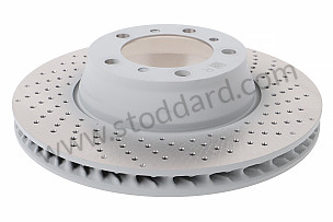 Sebro Brake Disc Rotor Rear Right 996 997 2001-2012 REAR RIGHT (99635240602)