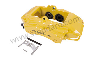 FIXED CALLIPER REAR RIGHT / OPTION: STEEL (Option code: ACIER) (99635242630)