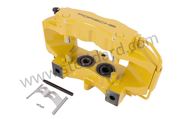 99635242630 - FIXED CALLIPER for Porsche 996 Turbo &bull; 2004 &bull; 996 Turbo Gt2 &bull; Coupe &bull; Manual Gearbox, 6 Speed