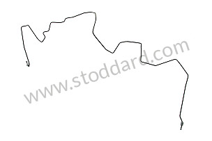 BRAKE LINE RIGHT (99635519058)