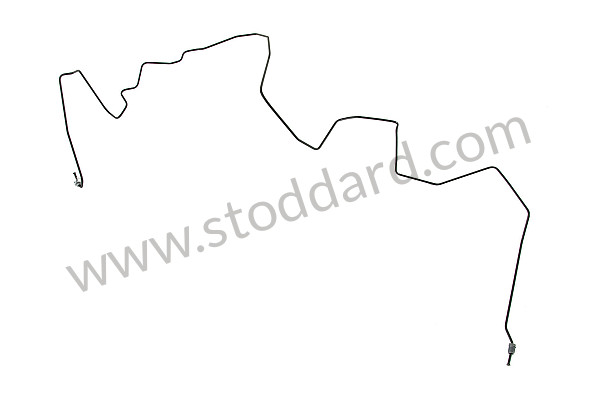 99635519058 - BRAKE LINE for Porsche 996 Gt3 / Gt3-1 &bull; 2000 &bull; 996 Gt3 &bull; Coupe &bull; Manual Gearbox, 6 Speed