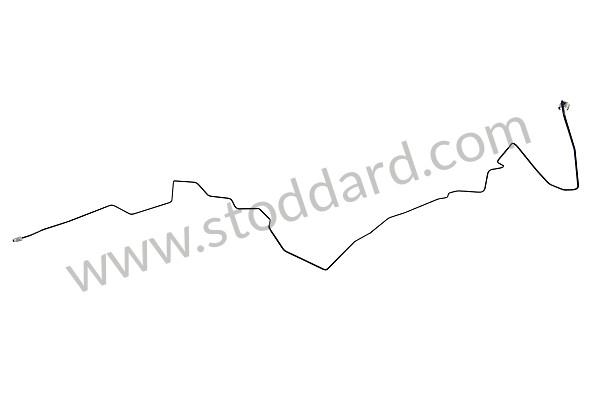 99635519058 - BRAKE LINE for Porsche 996 Gt3 / Gt3-1 &bull; 2000 &bull; 996 Gt3 &bull; Coupe &bull; Manual Gearbox, 6 Speed