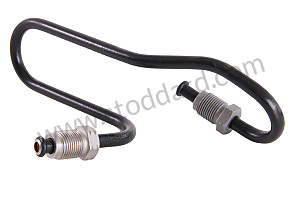 PRESSURE LINE Left-hand drive / OPTION: PORSCHE STABILITY MANAGEMENT (PSM) (Option code: M476)