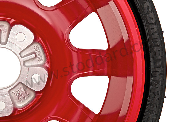 99636202004 - EMERGENCY WHEEL for Porsche 997 05-08 &bull; 2005 &bull; 997 C2 &bull; Cabrio &bull; Automatic Gearbox
