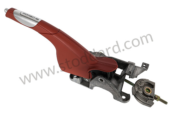 99642498040M30 - PARKING-BRAKE LEVER for Porsche 996 Turbo &bull; 2003 &bull; 996 Turbo &bull; Coupe &bull; Automatic Gearbox
