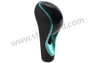 GEARSHIFT KNOB metallic turquoise / metallic turquoise (EMN) / OPTION: TREND PACKAGE (Option code: M011) (99642606906EMN)