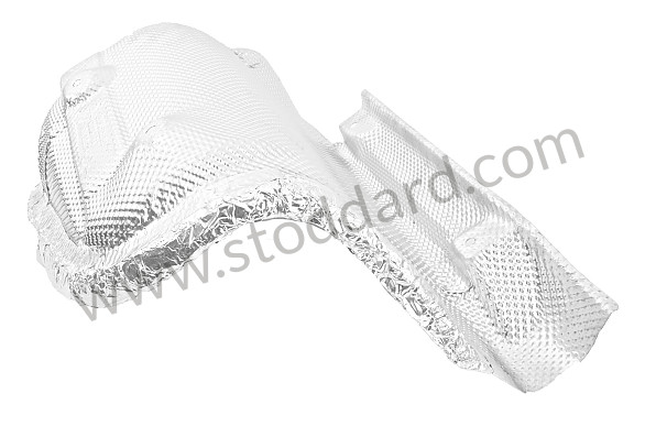 99650547700 - THERMAL PROTECTION for Porsche 996 Gt3 / Gt3-1 &bull; 2000 &bull; 996 Gt3 &bull; Coupe &bull; Manual Gearbox, 6 Speed