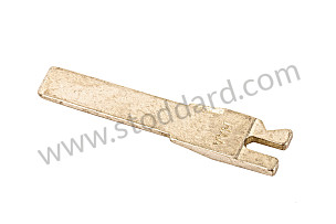 Blank Key Boxster 1997-04 996 1999-04 WITHOUT KEY NUMBER (99653853100)