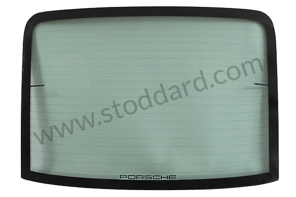 99654590103 - REAR WINDOW for Porsche 996 &bull; 2002 &bull; 996 Carrera 2 &bull; Coupe &bull; Manual Gearbox, 6 Speed