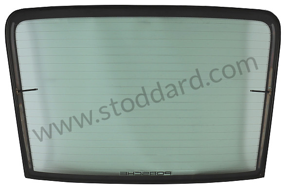 99654590103 - REAR WINDOW for Porsche 996 &bull; 2002 &bull; 996 Carrera 2 &bull; Coupe &bull; Manual Gearbox, 6 Speed