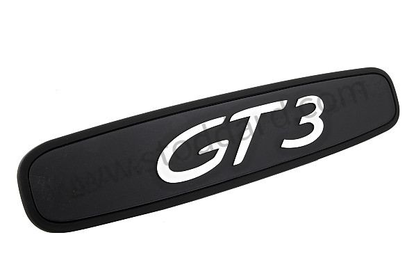 99655130590A03 - LOGO for Porsche 996 Gt3 / Gt3-1 &bull; 2000 &bull; 996 Gt3 &bull; Coupe &bull; Manual Gearbox, 6 Speed