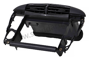 SUPPORT FRAME Left-hand drive / black / black (A03) / OPTION: INFO/NAVIGATION SYSTEM (Option code: M662) (99655213105A03)