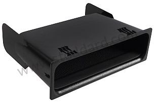Radio Support Shelf black / black (01C) (9965522530101C)