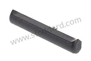 MOULDING Left-hand drive / black grey / black grey (B12) / OPTION: TREND PACKAGE (Option code: M011), OPTION: STANDARD PACKAGE (Option code: M016) (99655238301B12)
