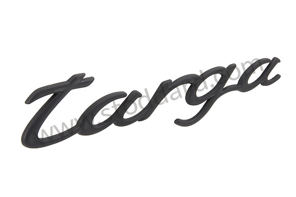 9965592370870C - LOGO TARGA for Porsche 996 &bull; 2003 &bull; 996 Carrera 4 &bull; Targa &bull; Automatic Gearbox