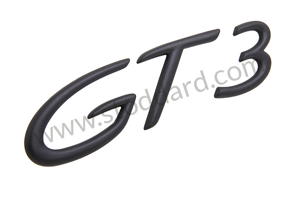 9965592379070C - LOGO GT3 for Porsche 996 Gt3 / Gt3-1 &bull; 2000 &bull; 996 Gt3 &bull; Coupe &bull; Manual Gearbox, 6 Speed