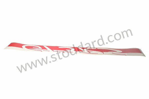 99655933492 - DECORATIVE FILM for Porsche 996 Gt3 / Gt3-1 &bull; 2000 &bull; 996 Gt3 &bull; Coupe &bull; Manual Gearbox, 6 Speed