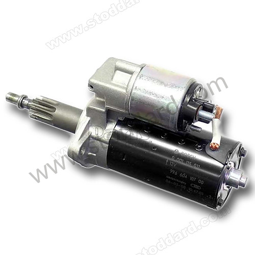 996604107BXGW - Starter Motor For Boxster 986 987 911 996 997 $85 Core Charge - Kit Bundle for Porsche 