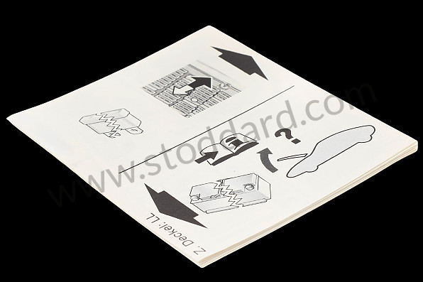 99661021705 - INDICATION STICKER for Porsche 