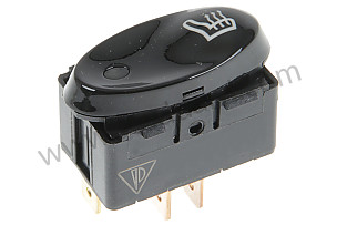TIP SWITCH Left-hand drive / gloss black / gloss black (A02) / RIGHT / OPTION: SEAT HEATING SYSTEM, RIGHT SEAT (Option code: M340) (99661315400A02)