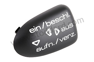 CAP WITH SYMBOL matt black / matt black (A05) / for GERMANY only / OPTION: AUTOMATIC SPEED CONTROL (Option code: M454) (99661350410A05)