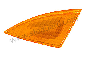 ORANGE LOWER COVER FOR HEADLIGHT WITHOUT HEADLIGHT WASHER ORANGE / ORANGE / LEFT (99663103502)