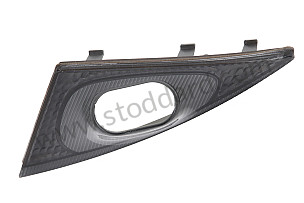 LOWER WHITE HEADLIGHT COVER WITH HEADLIGHT WASHER FRONT LEFT (99663104503)