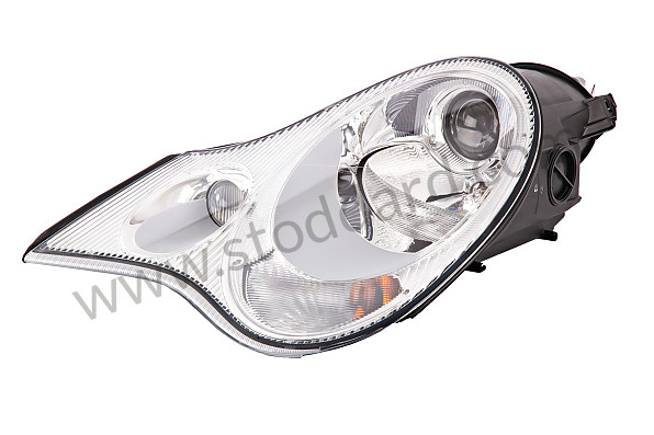 99663105552 - HEADLAMP for Porsche 996 &bull; 2003 &bull; 996 Carrera 2 &bull; Coupe &bull; Automatic Gearbox